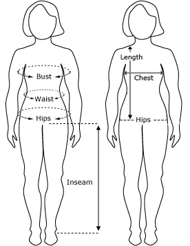 sizing information henderson fashion how to measure bust size
